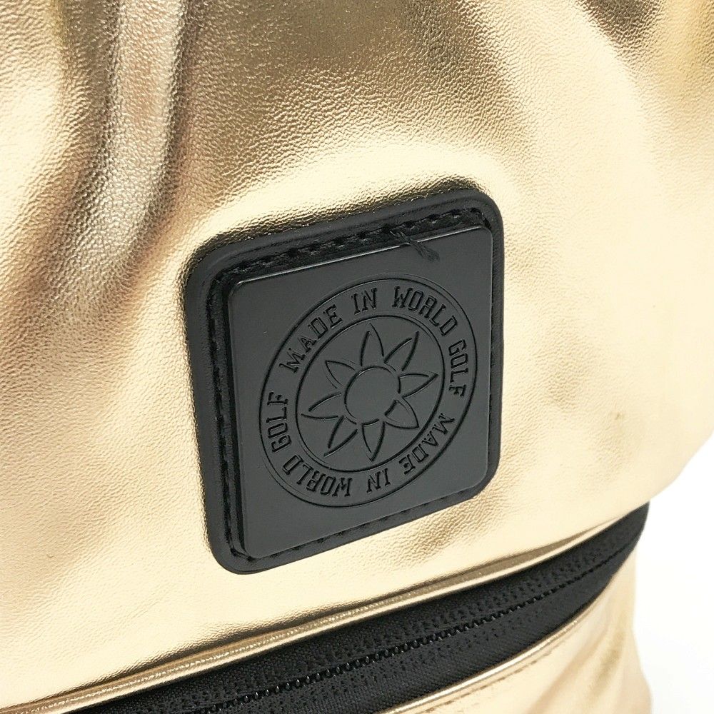  MADE IN WORLD GOLF メイドインワールド 二層 カートバッグ ゴールド系 F 240101506262 ゴルフウェア ストスト バランス練習用品 ゴルフバッグ キャディバッグ ゴルフ