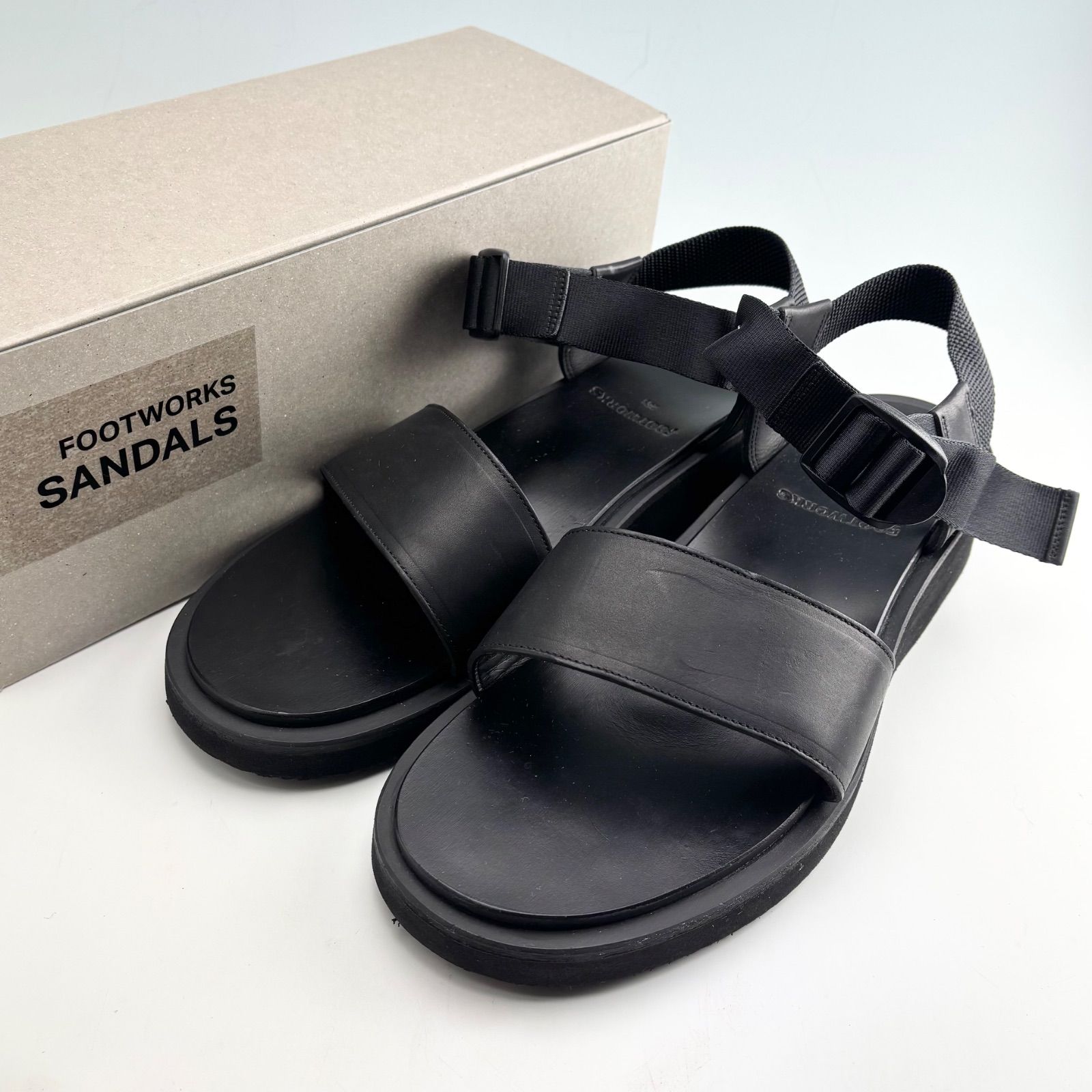 FOOTWORKS ORIGINAL SANDALS 26.5(27〜27.5) Sandals_Grained leather