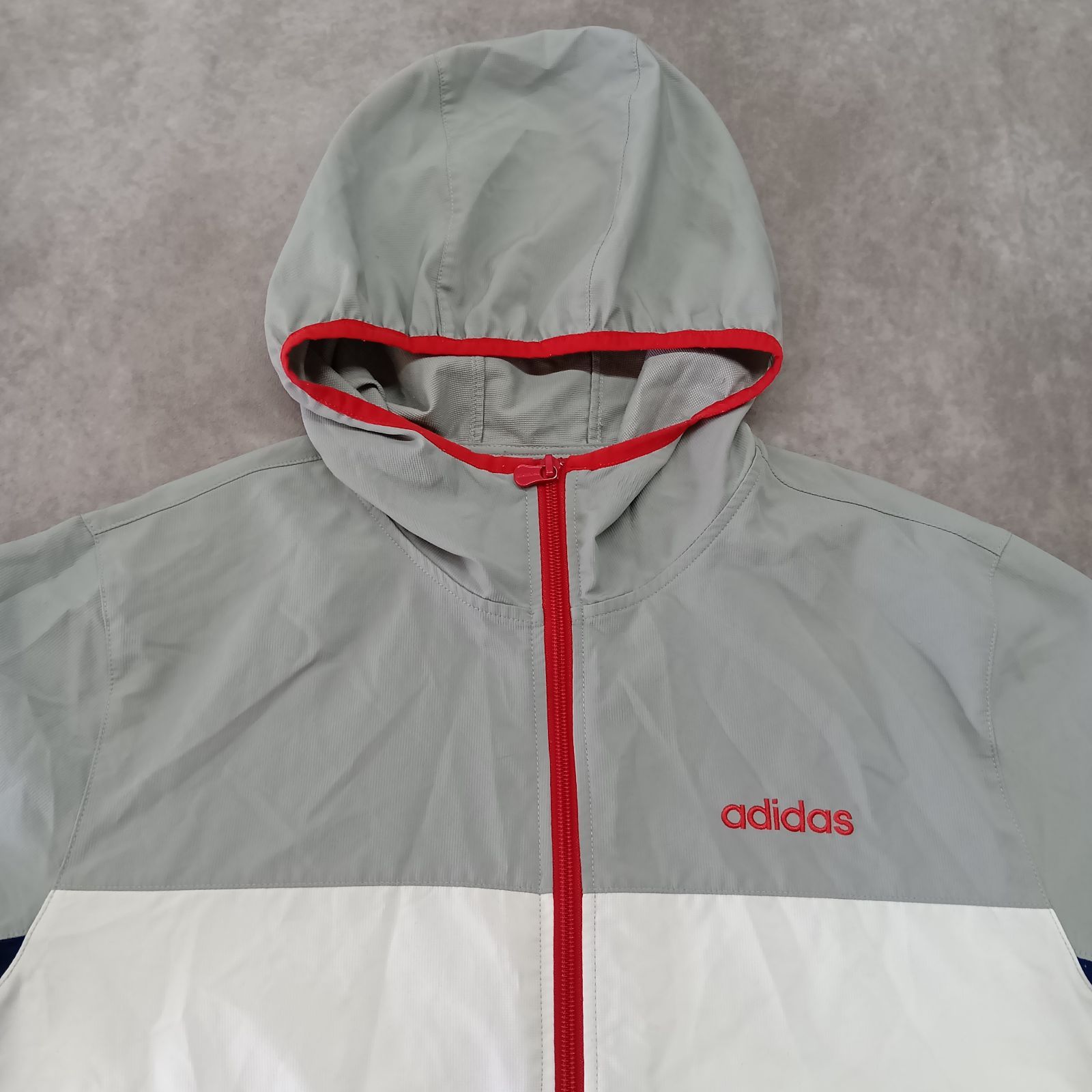 adidas neo Lサイズ トラックジャケット ウィンドブレーカー