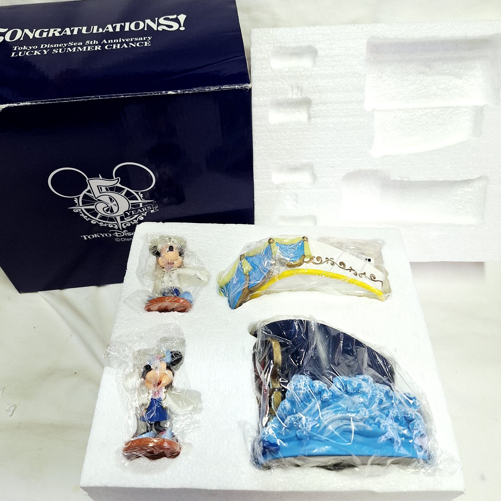 未使用☆箱あり 2006年 東京ディズニーシー 5周年 ラッキーサマー