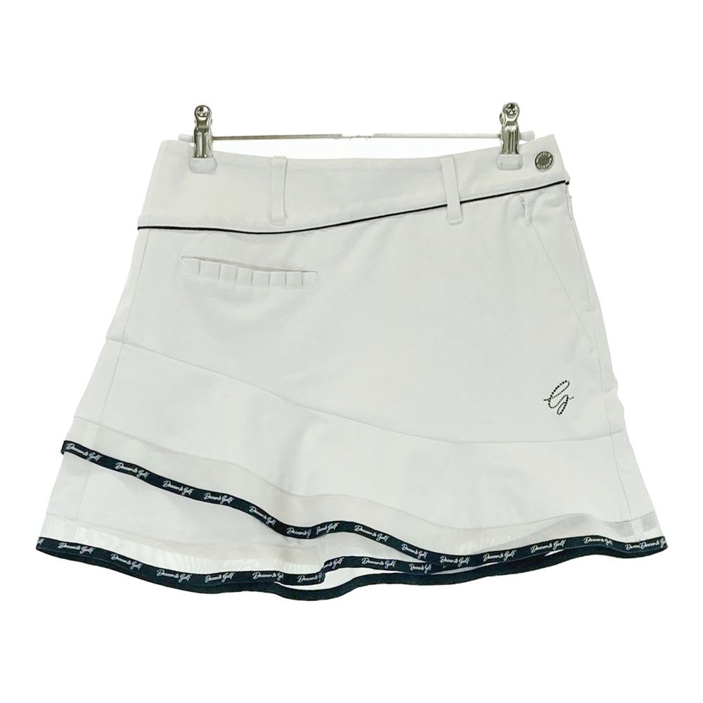 DESCENTE GOLF ホワイト ゴルフスカート サイズSS 新品未使用‼️ サイズ：SS DESCENTE GOLF デサントゴルフ 2023年モデル ストレッチ