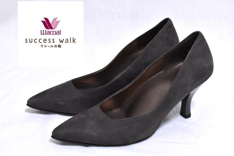 新品 SUCCESS WALK サクセスウォーク パンプス 24cm D WIN121 ポイン
