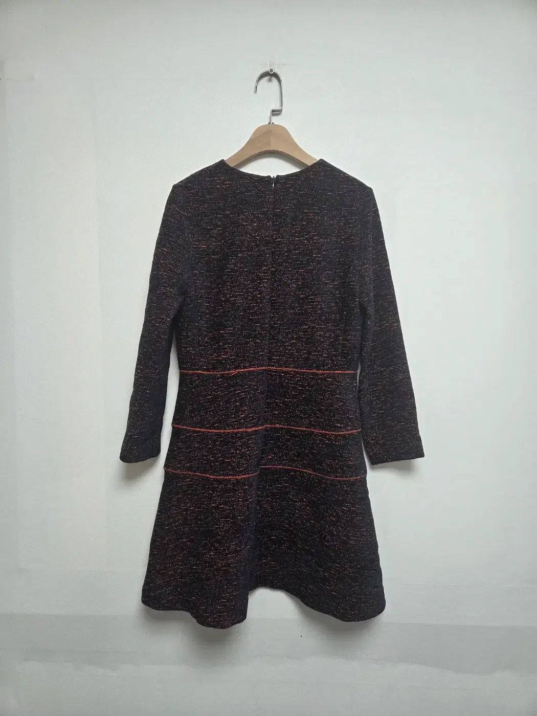 サンドロ 9分袖 ONE PIECE ネイビー & オレンジ (S) - メルカリ