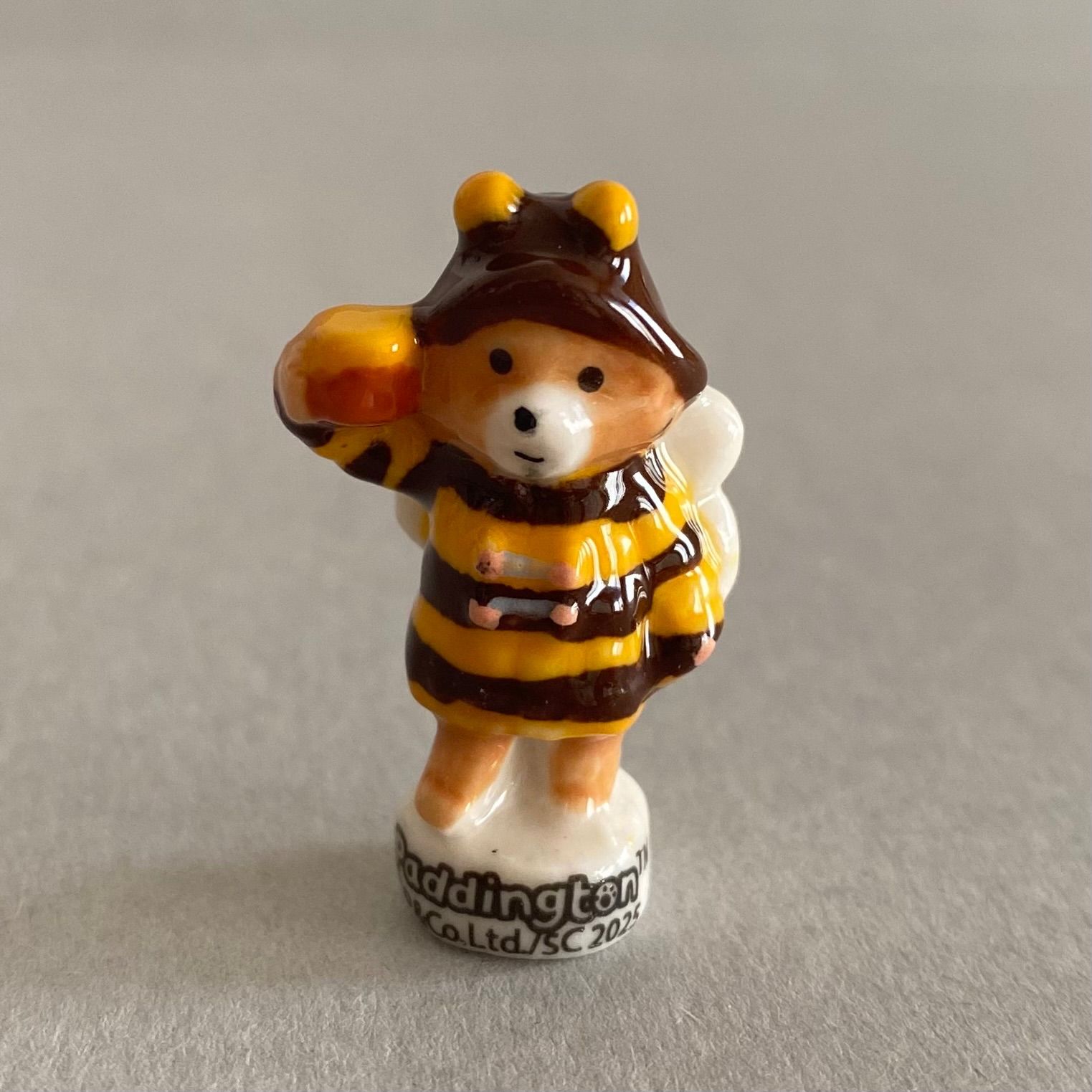 パディントンのフェーブ／はちみつの国／フランス雑貨／陶器ミニチュア
