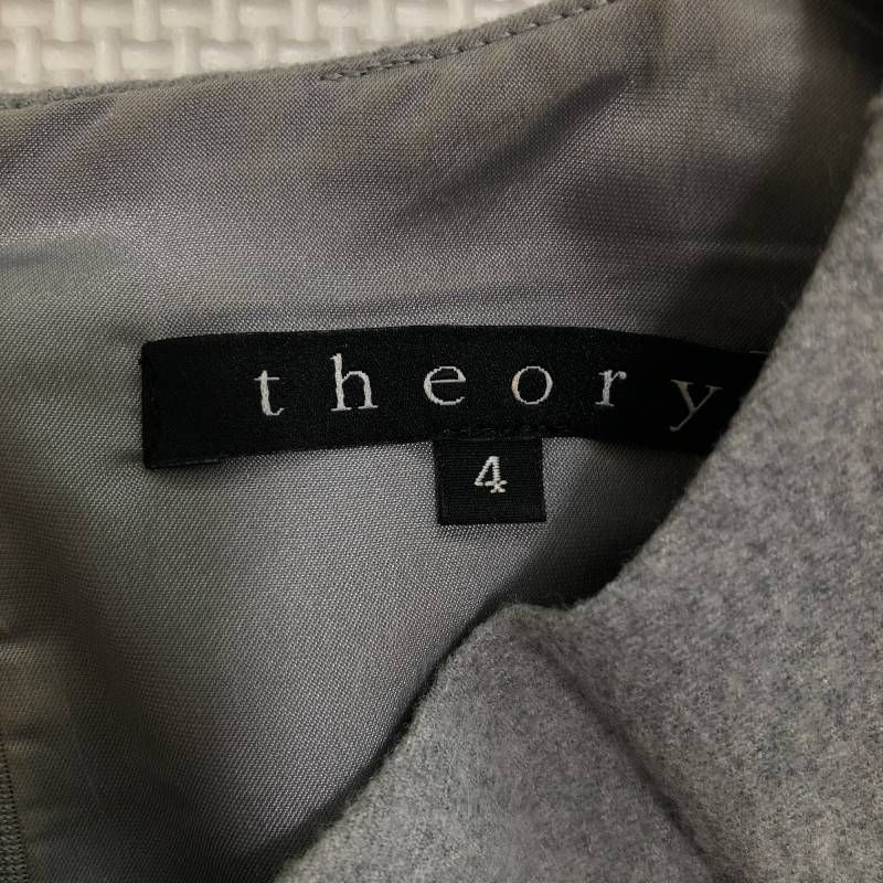 Theory（セオリー） ノースリーブワンピース グレー 4 - メルカリ