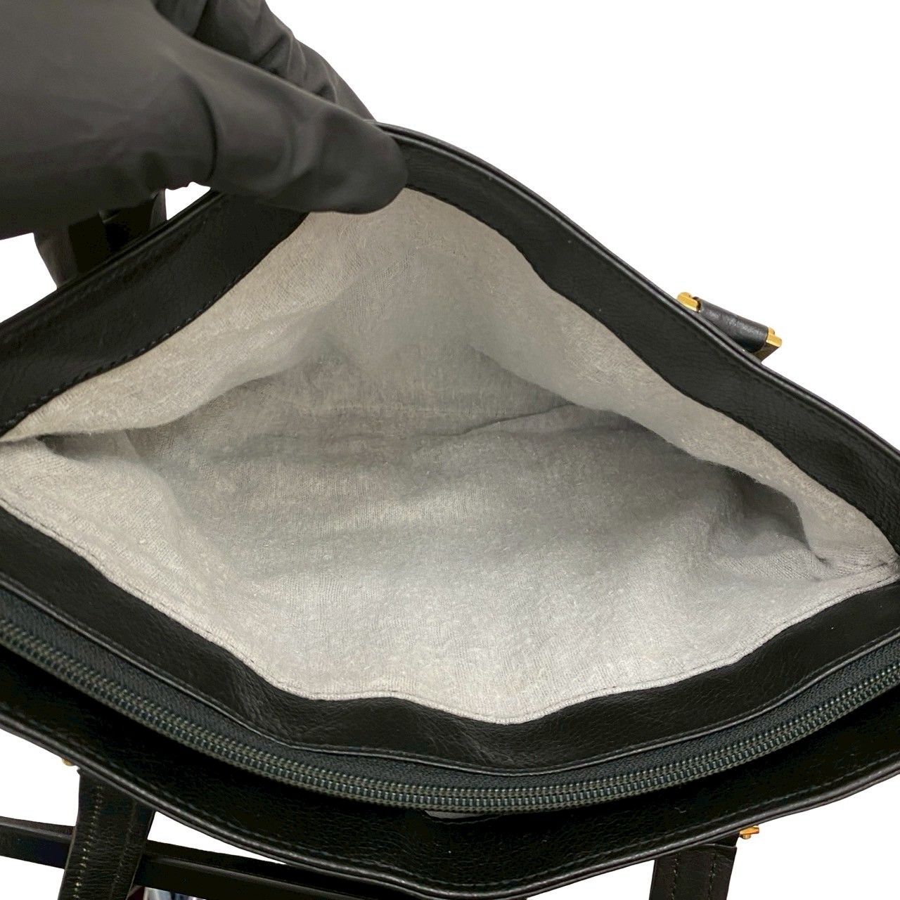 極 美品 保存袋付き LOEWE ロエベ ヴィンテージ アナグラム ロゴ 刻印  