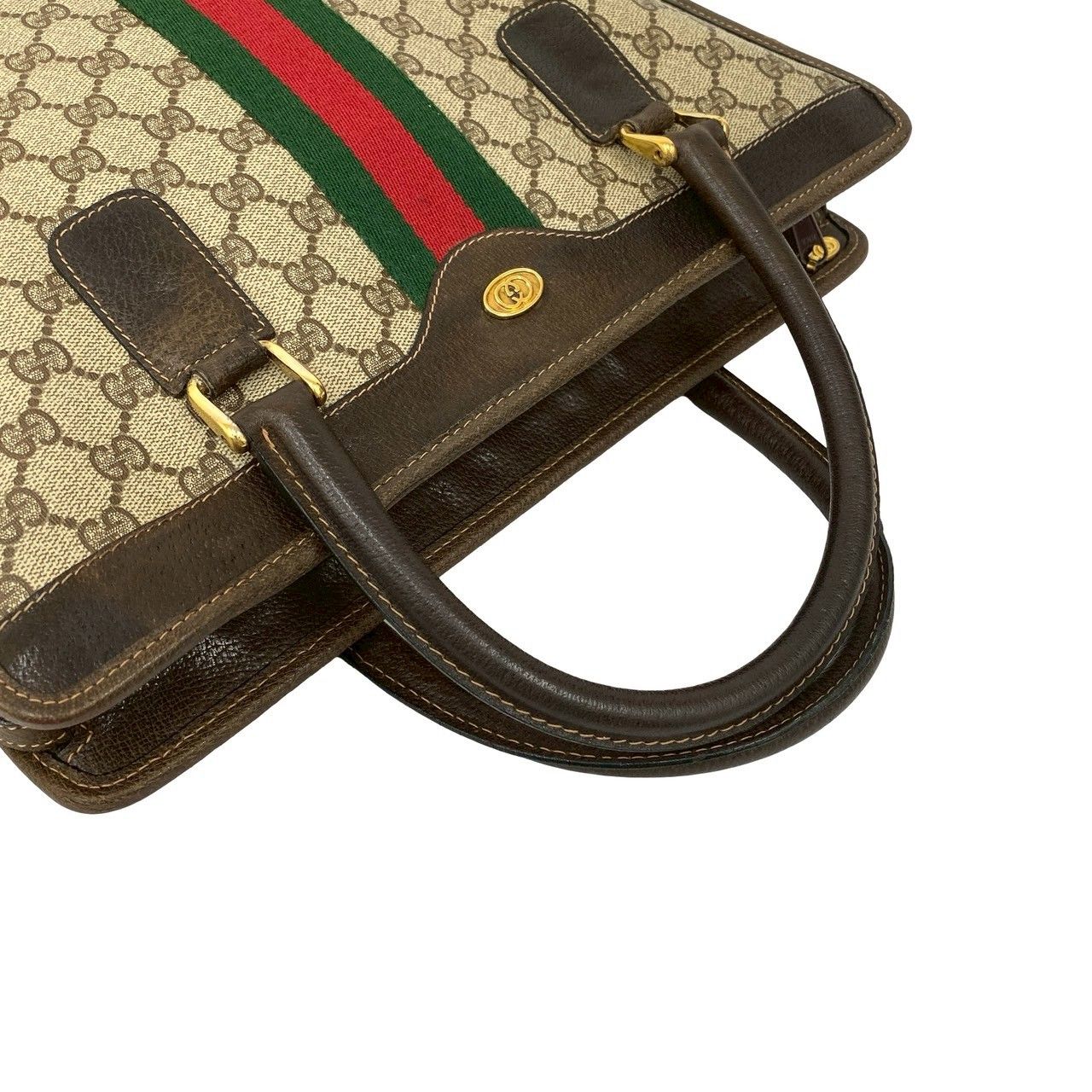 極 美品 袋付 GUCCI グッチ オールドグッチ ヴィンテージ シェリー