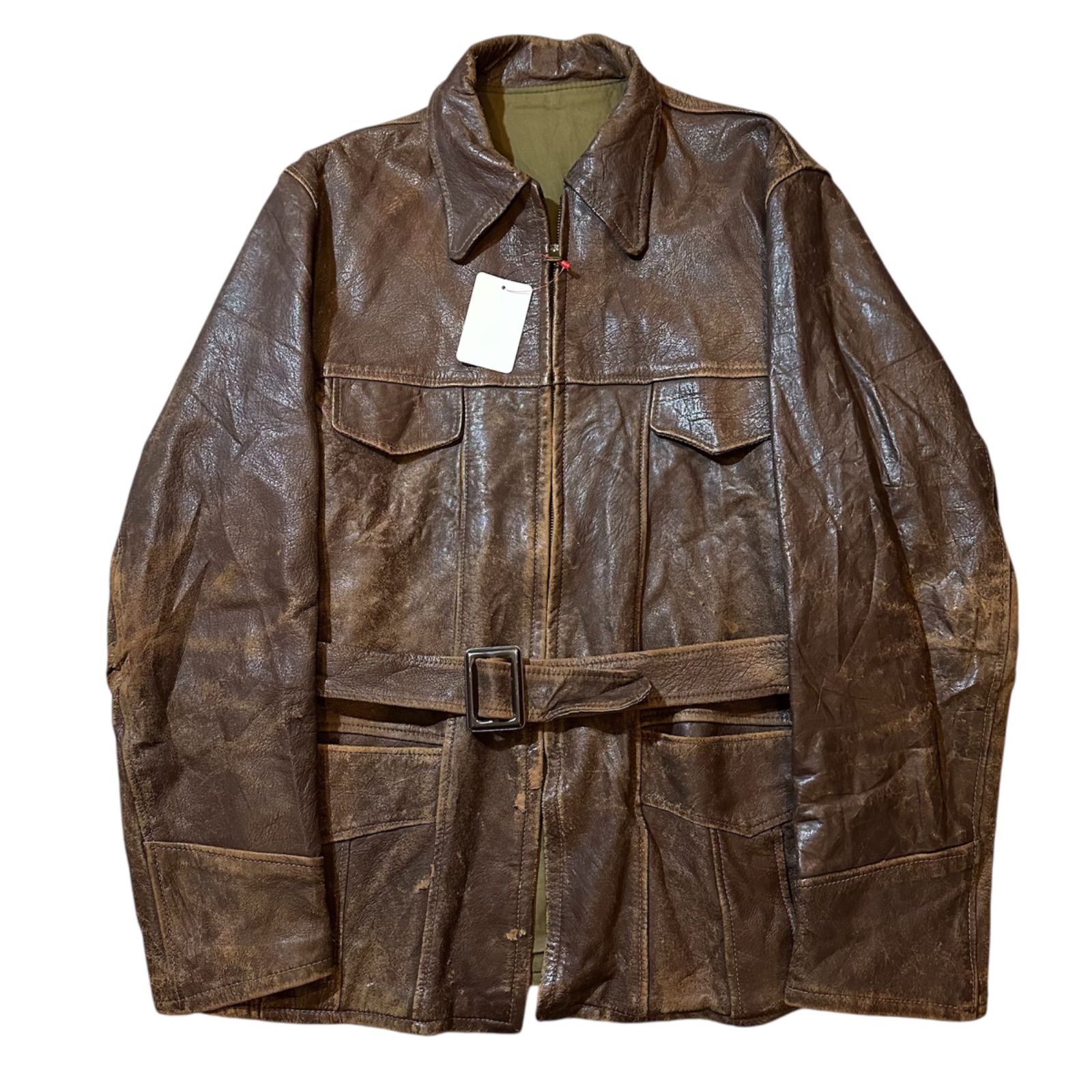 40s〜 leather jacket made in USA / 40年代 レザージャケット 