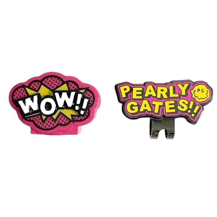 PEARLY GATES パーリーゲイツ ゴルフ 日本製 TOKE NICO 吹き出しロゴ