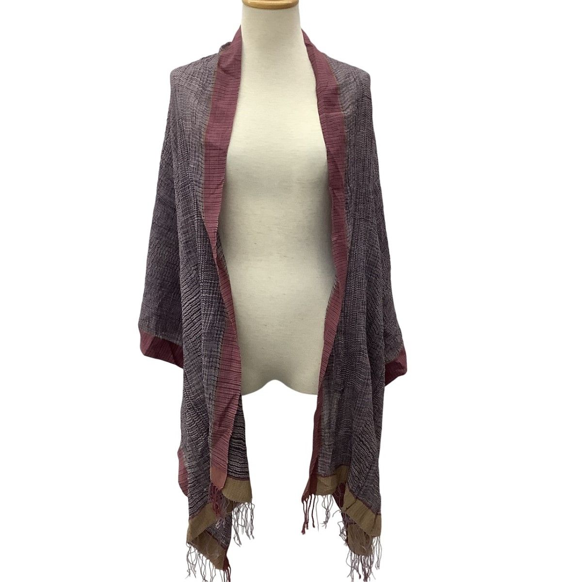 JURGEN LEHL ヨーガンレール レディース ストール パープル - メルカリ