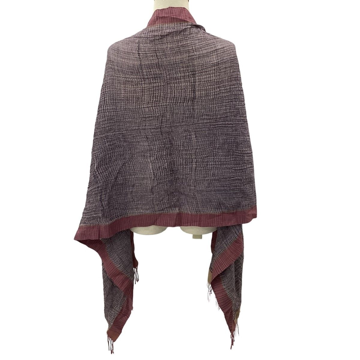 JURGEN LEHL ヨーガンレール レディース ストール パープル - メルカリ