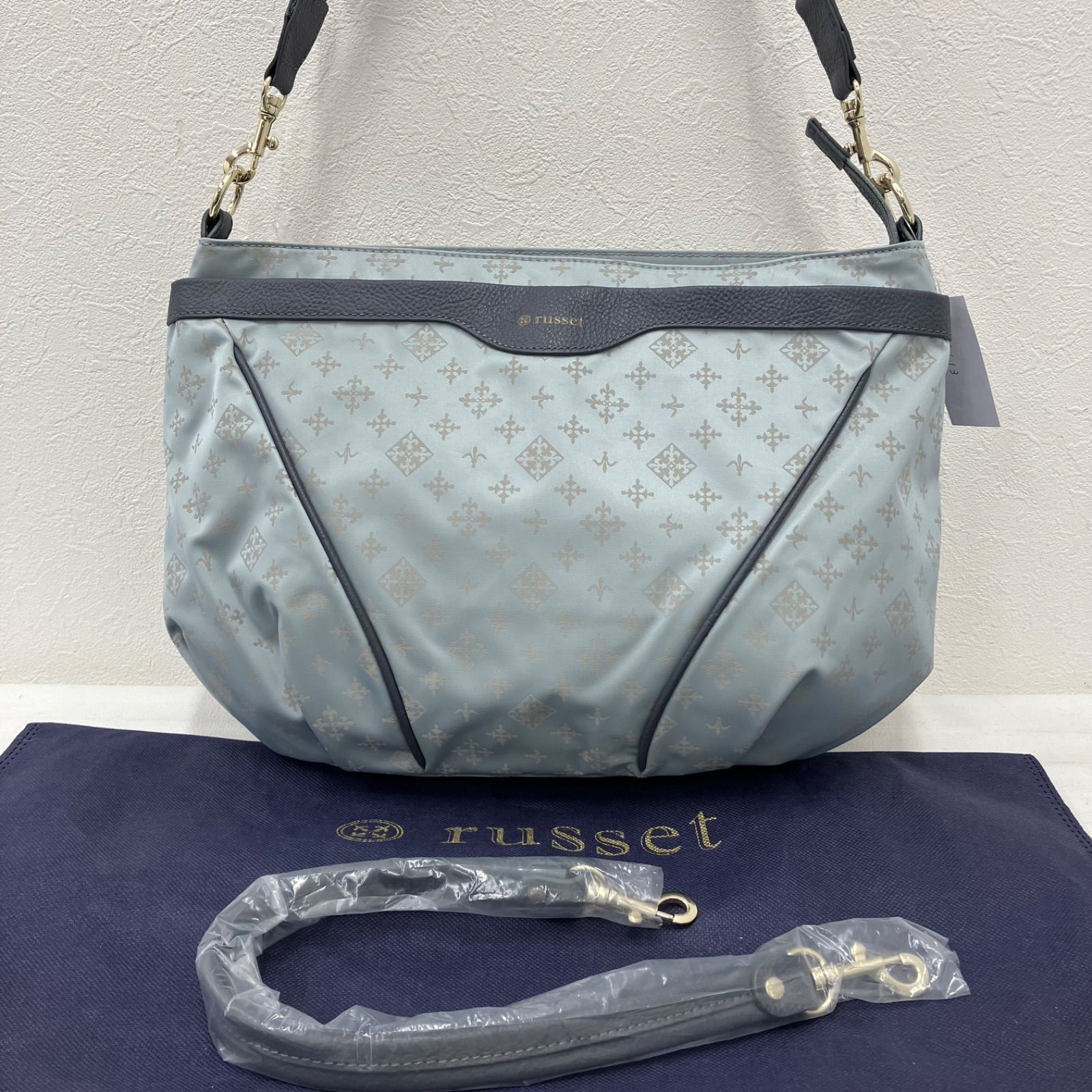 8613 russet ラシット タグ付き 2way ショルダーバッグ トートバッグ