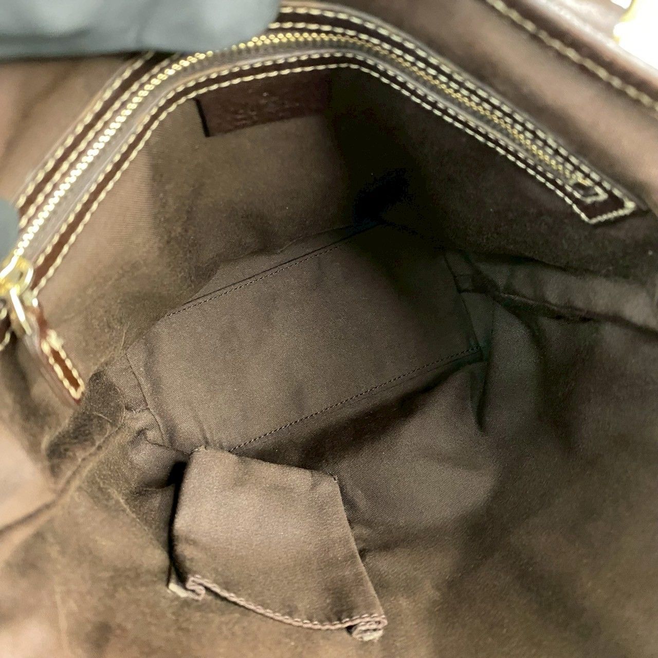 極 美品 GUCCI グッチ GG キャンバス レザー 本革 キャンバス ミニ