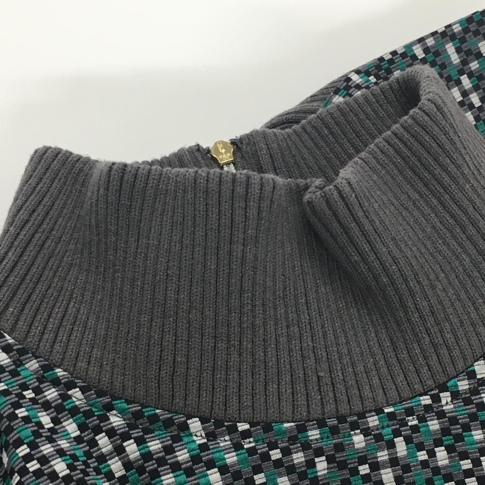 【美品】セントアンドリュース ハイネック 長袖ワンピース 美品】セントアンドリュース 長袖ハイネックワンピース グレー