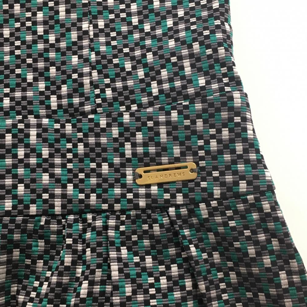 美品】セントアンドリュース 長袖ハイネックワンピース グレー