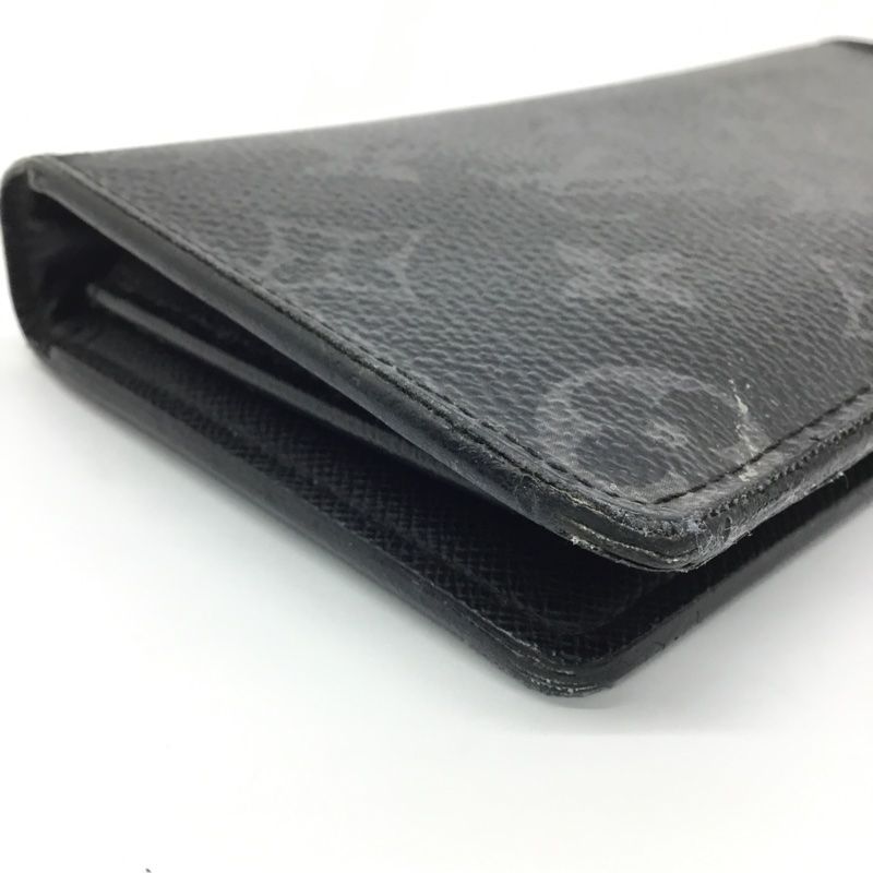 LOUIS VUITTON エクリプス ポルトフォイユブラザ イニシャル入り LOUIS