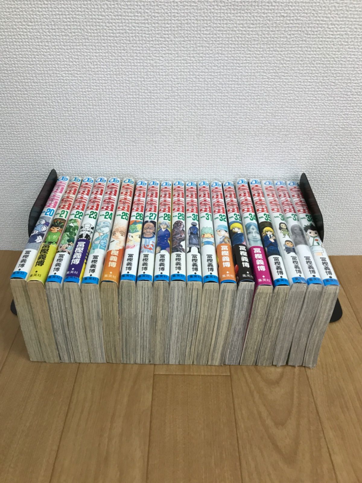 ☆①【未開封3冊】ハンターハンター HUNTER×HUNTER 1~38巻 コミック