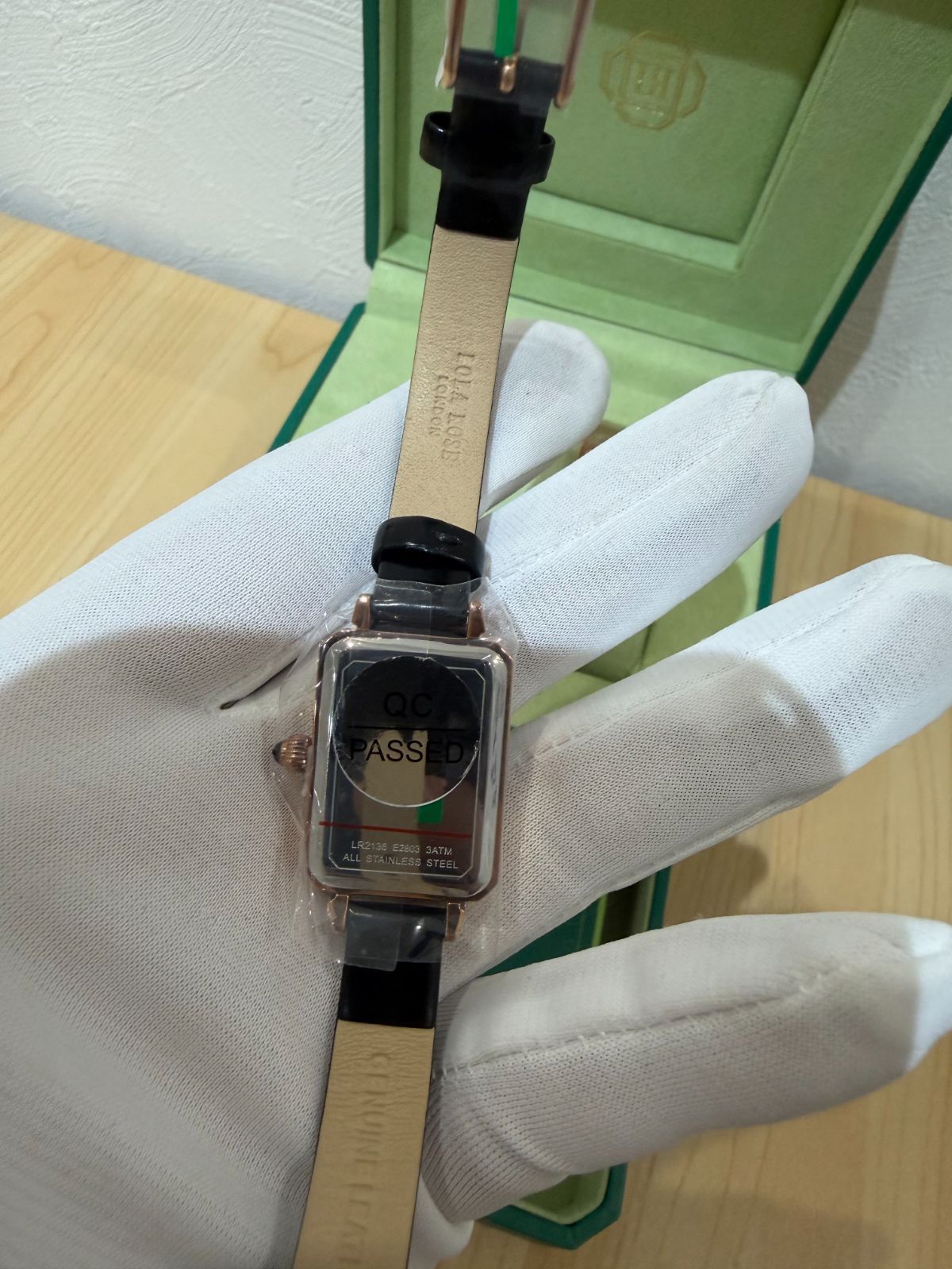 未使用 LOLA ROSE レディース マラカイトテクスチャー 腕時計 二種類の