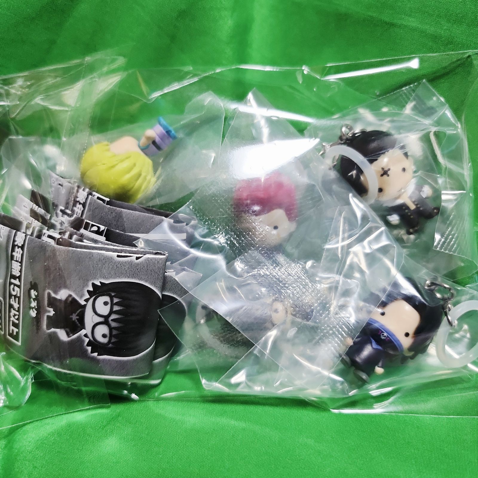 ハンターハンター　フィギュアキーホルダー　全5種 コンプセット ハンターハンター フィギュアキーホルダー2 全5種 コンプセット