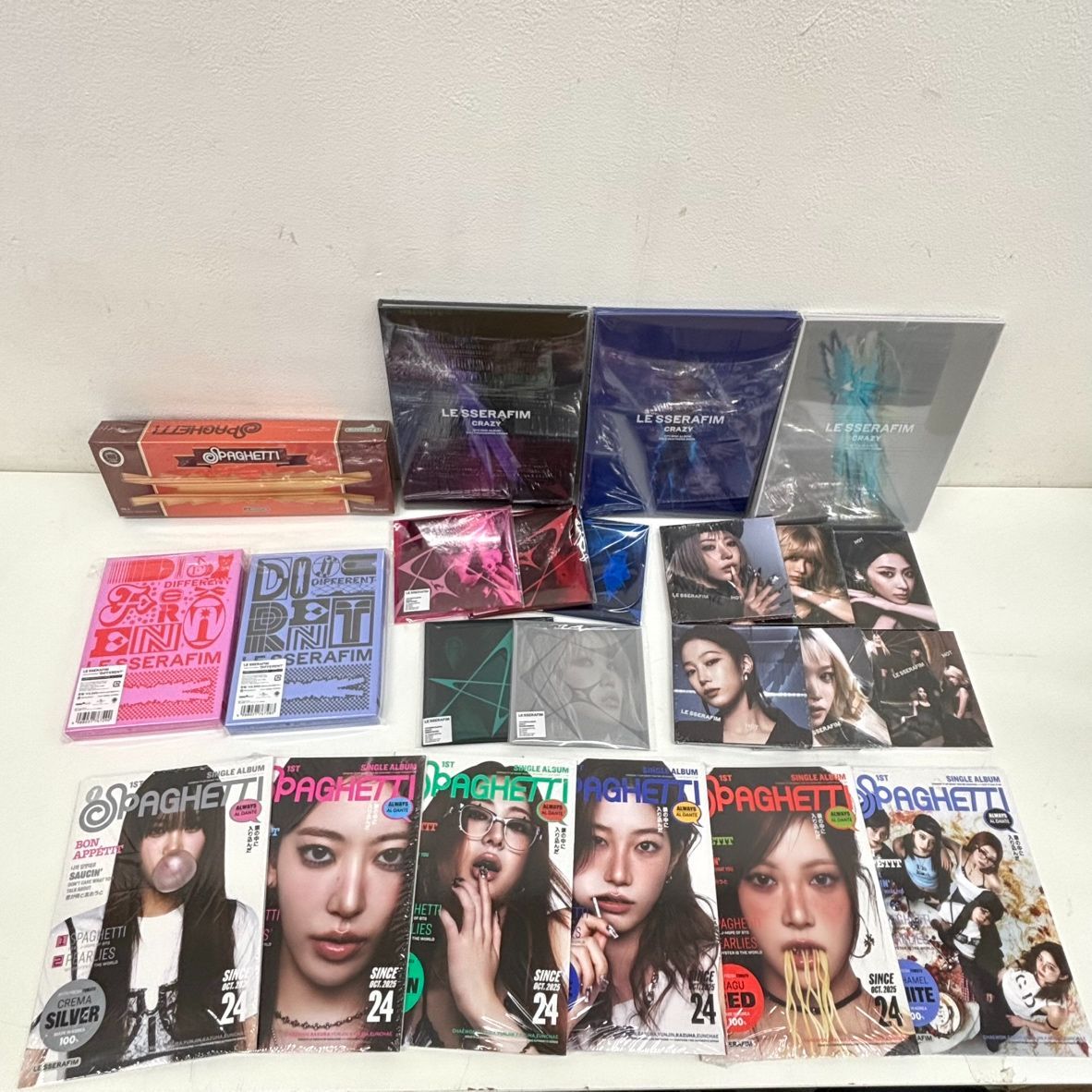 ルセラフィム SPAGHETTI コンパクト盤 新品未開封　まとめ売り ルセラフィム SPAGHETTI コンパクト盤 新品未開封 まとめ売り 【公式通販】