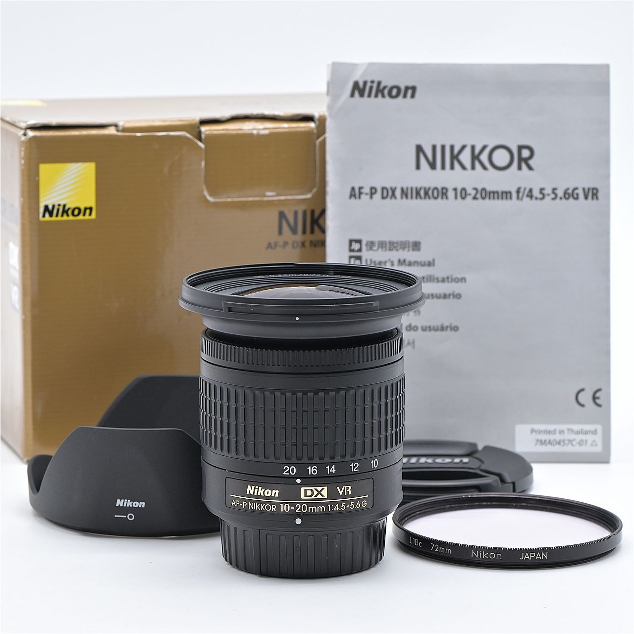 Nikon ニコン AF-P DX NIKKOR 10-20mm f/4.5-5.6G VR 交換レンズ 