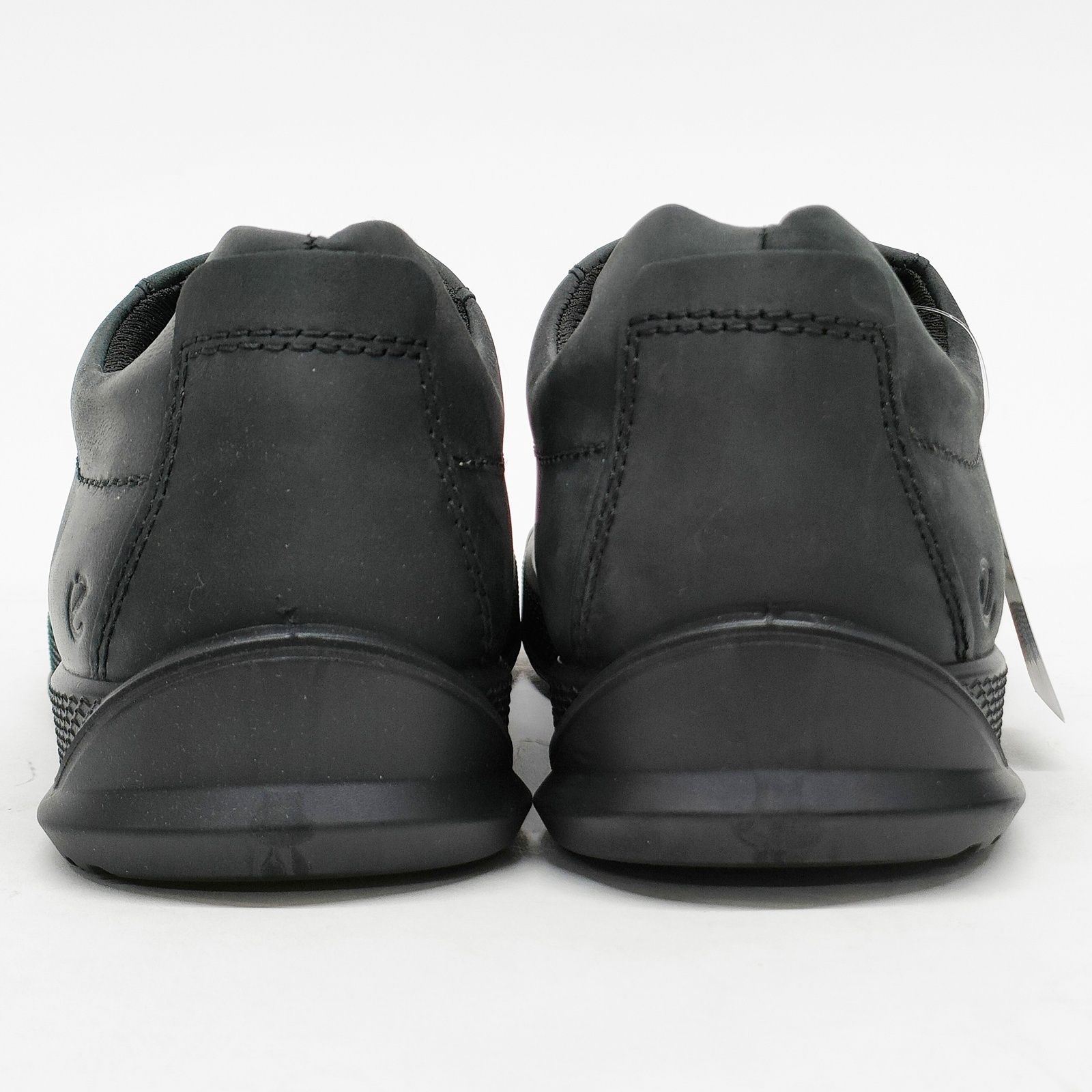 ECCO BYWAY メンズ レザー スニーカー 25.5cm ブラック 501594 革靴