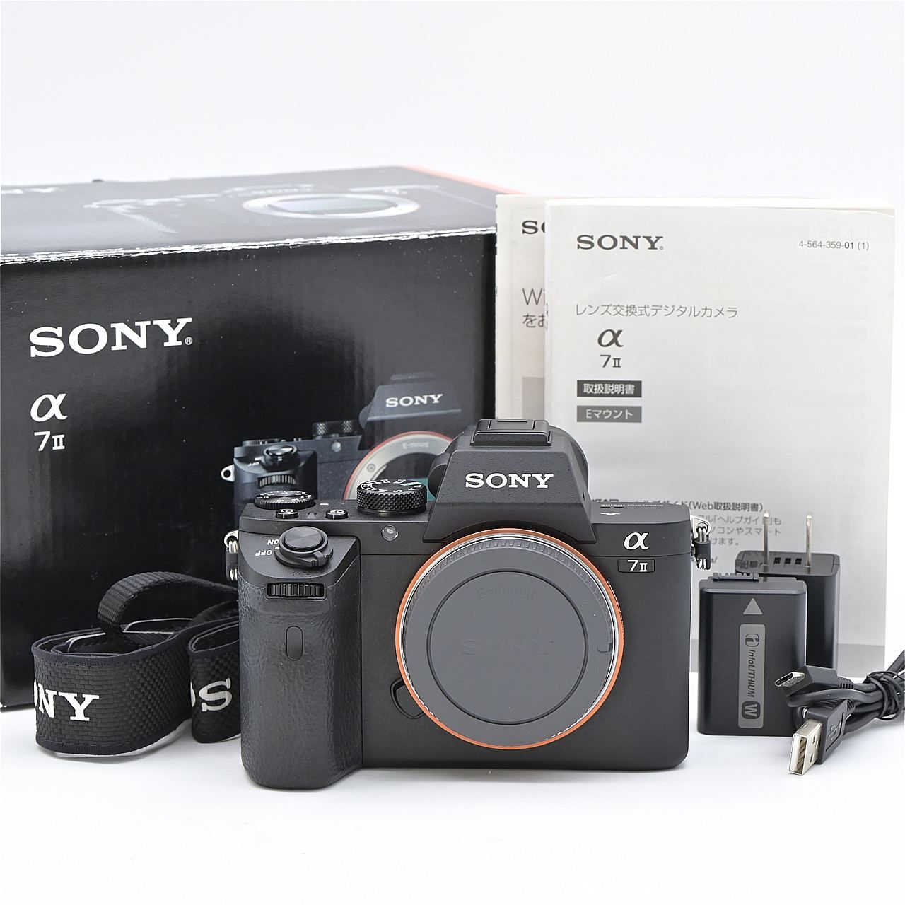 SONY ソニー α7II ボディ ILCE-7M2 ミラーレス一眼レフカメラ【中古