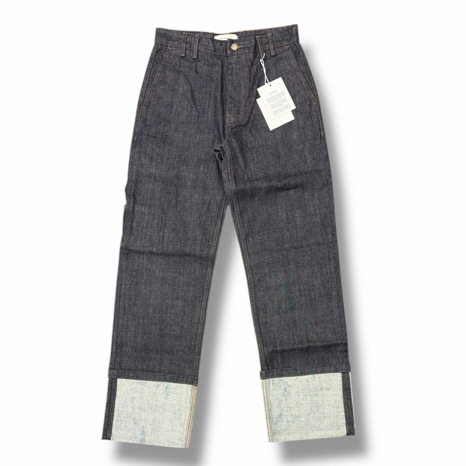 参考上代69300円 未使用 entire studios CUFF JEAN RAW カフジーンズ 