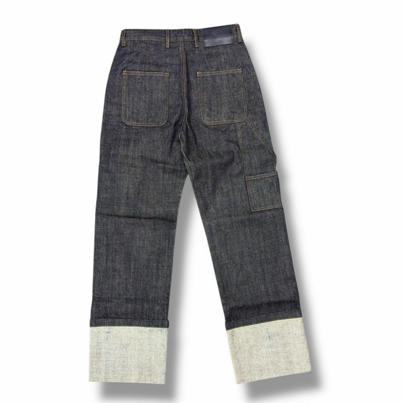 参考上代69300円 未使用 entire studios CUFF JEAN RAW カフジーンズ 