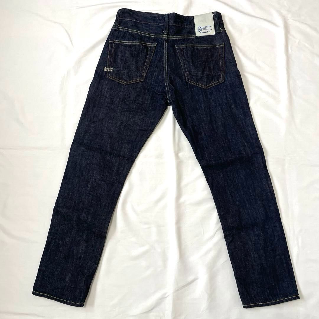 【限定】DENHAM RAZOR SLIM FIT W29 DENHAM RAZOR スリムフィット W29（実寸約80cm） ボタンフライ 濃紺