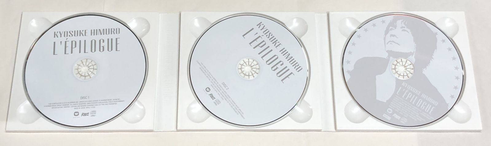 氷室京介「L'EPILOGUE」〈通常盤・初回プレス分（2CD）〉 氷室京介「L'EPILOGUE」〈通常盤・初回プレス分（2CD）〉 氷室京介「L