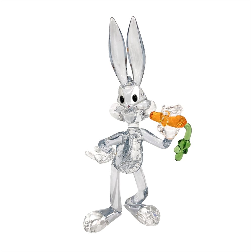 スワロフスキー SWAROVSKI ルーニーテューンズ バッグスバニー オブジェ 置物 5470344 クリア ウサギ