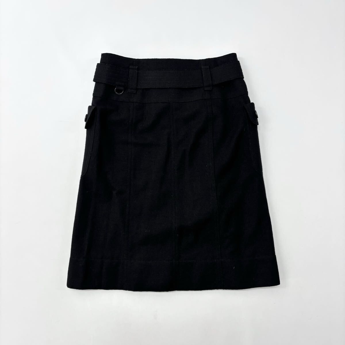 大きいサイズ 良品 BURBERRY LONDON バーバリー ロンドン ベルテッド