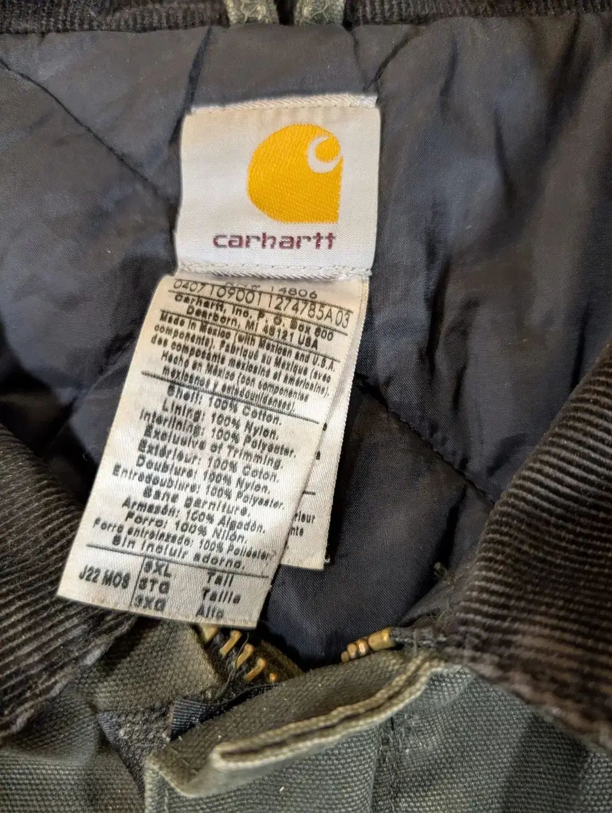 Carhartt カーハート デトロイト J22 ジャケット モス グリーン 鈴*読 