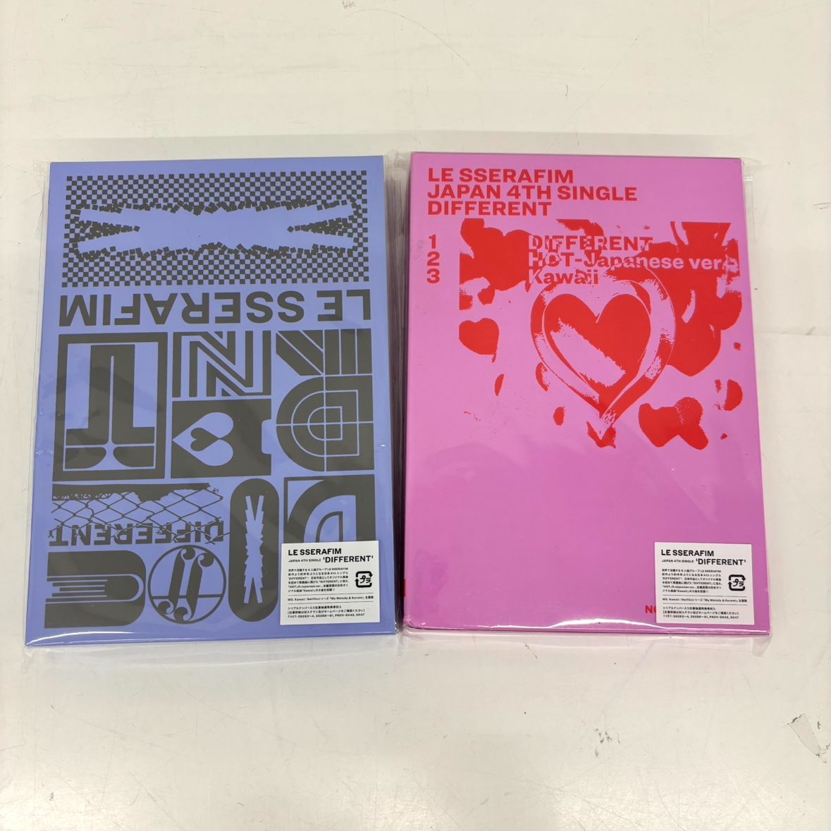 未使用品】LE SSERAFIM アルバムまとめ SPAGHETTI DIFFERENT HOT CRAZY