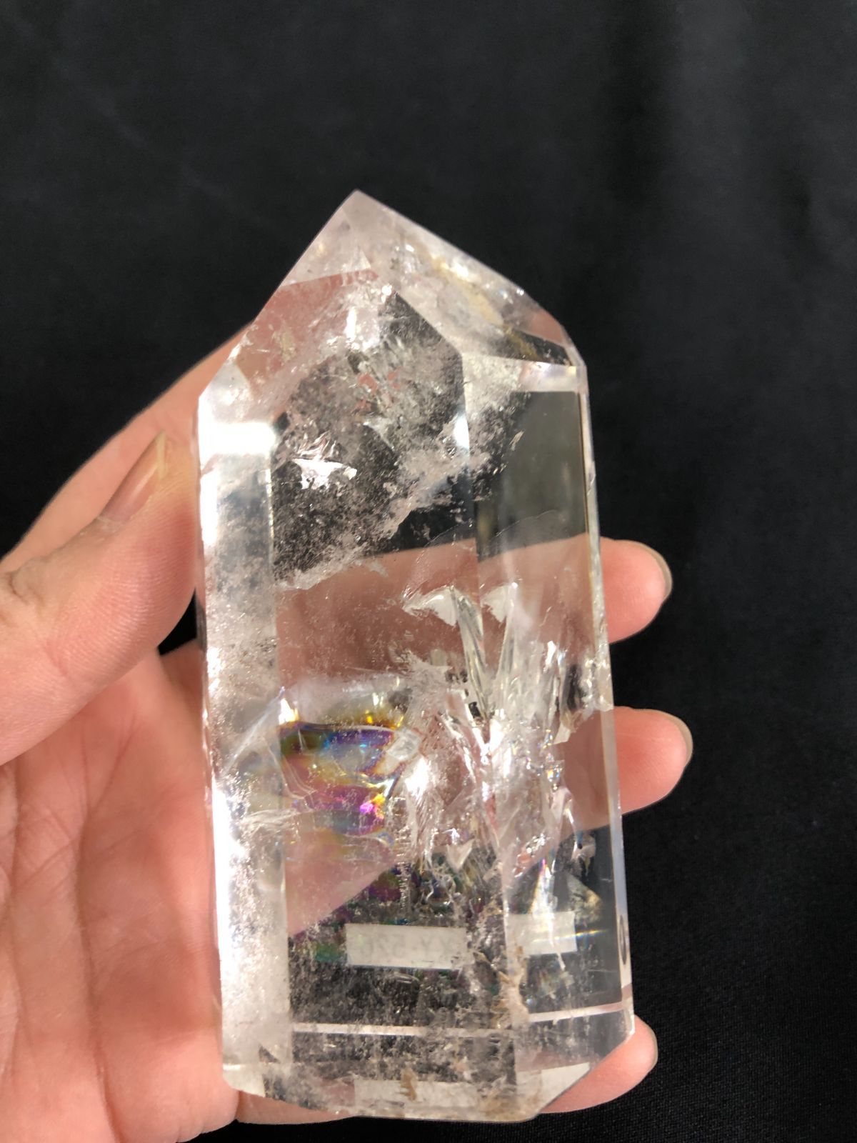 水晶ポイント（コリント産） - メルカリ