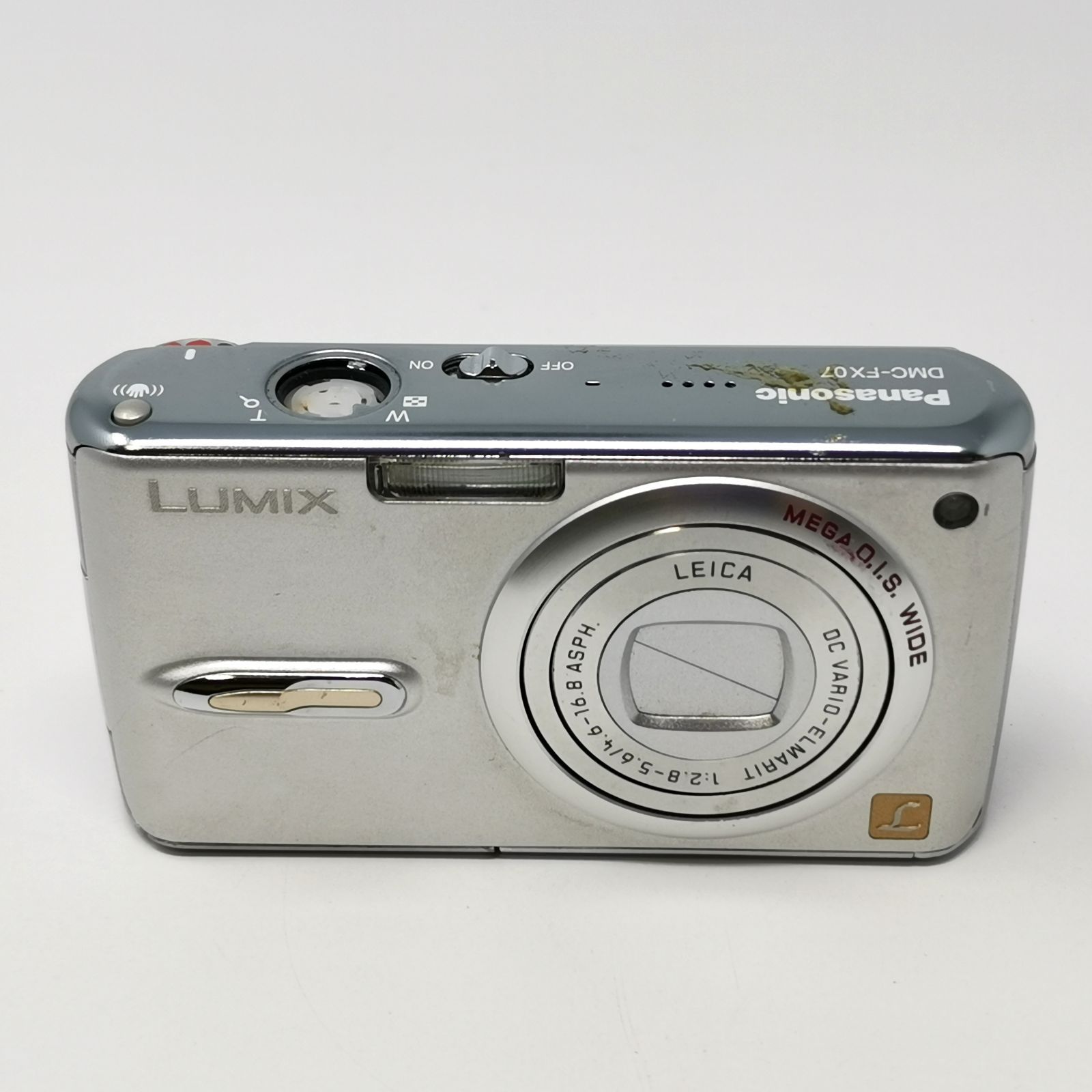 Panasonic LUMIX DMC-FX07 ジャンク シャターボタン破損 起動確認済み 