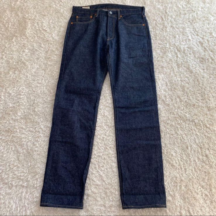 希少！未使用級！Levi's Premium プレミアム リーバイス 501 ネップ 赤