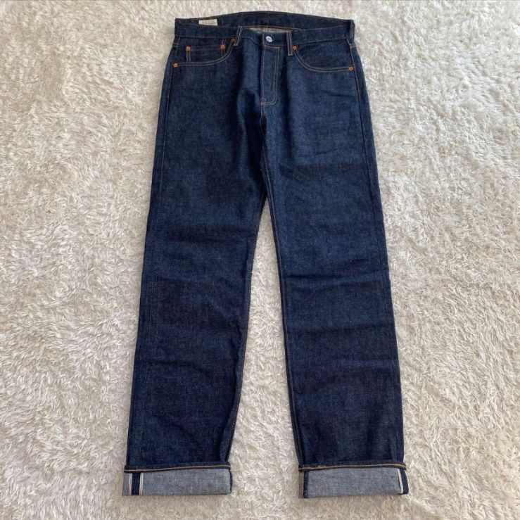 希少！未使用級！Levi's Premium プレミアム リーバイス 501 ネップ 赤