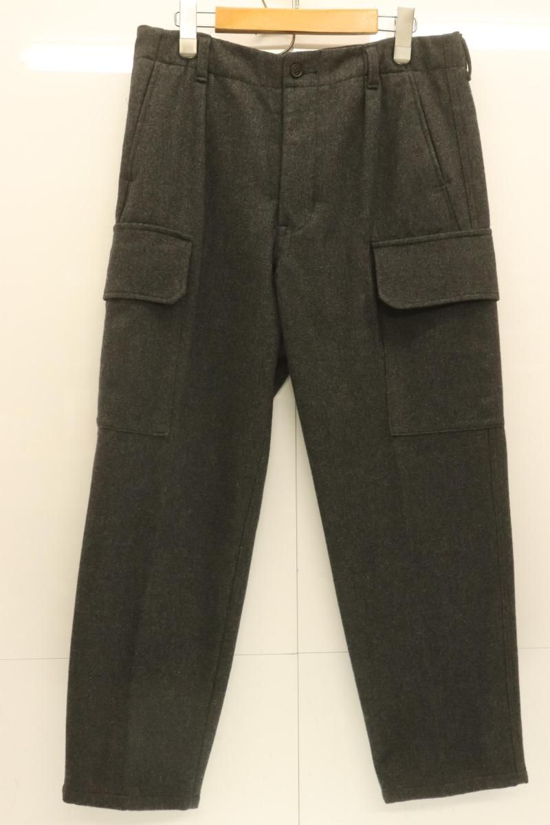 中古】 STILL BY HAND メンズカーゴパンツ 46 wool cargo pants PT0594