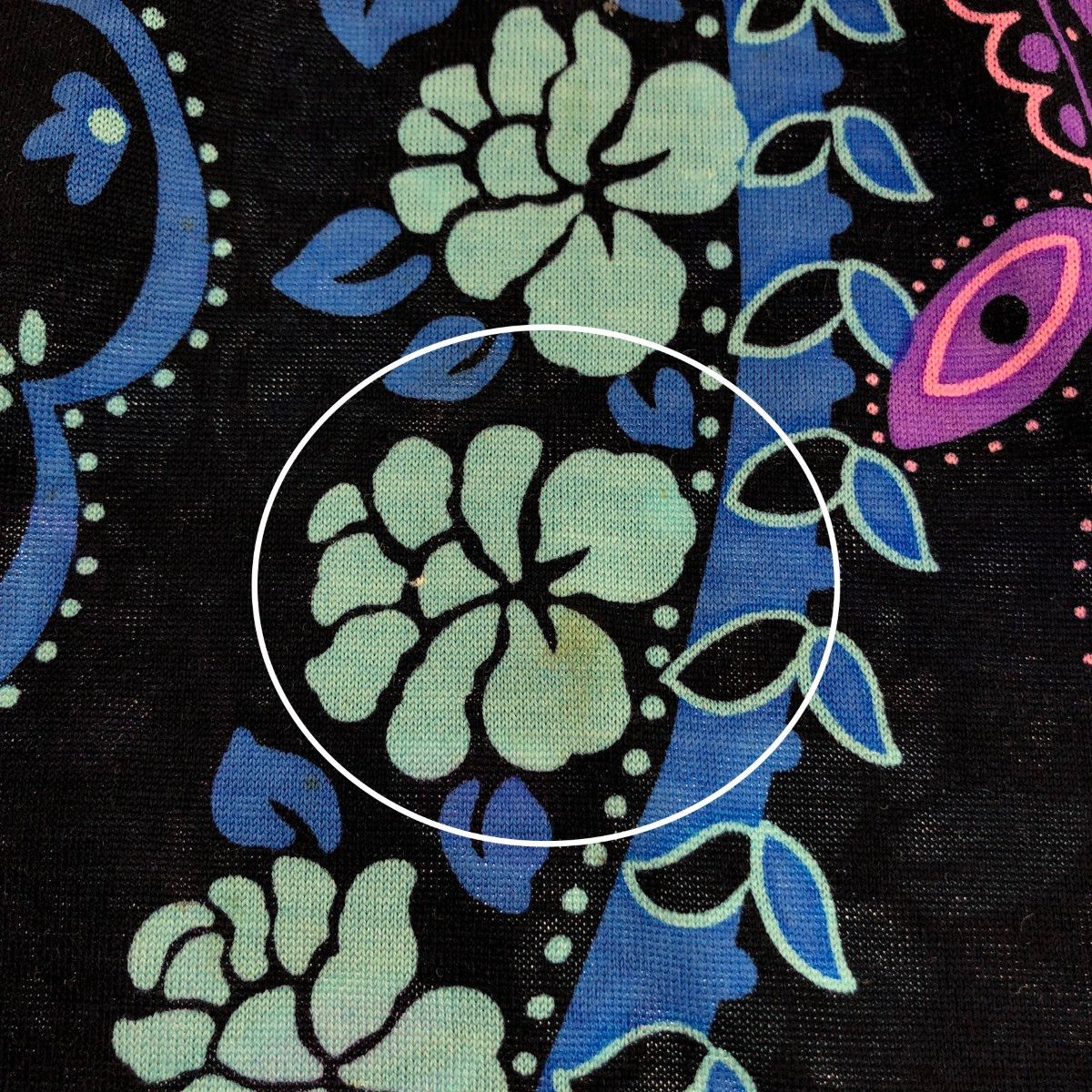 LEONARD レオナール 長袖ブラウス サイズ:L 花柄/シルク40％ ネイビー