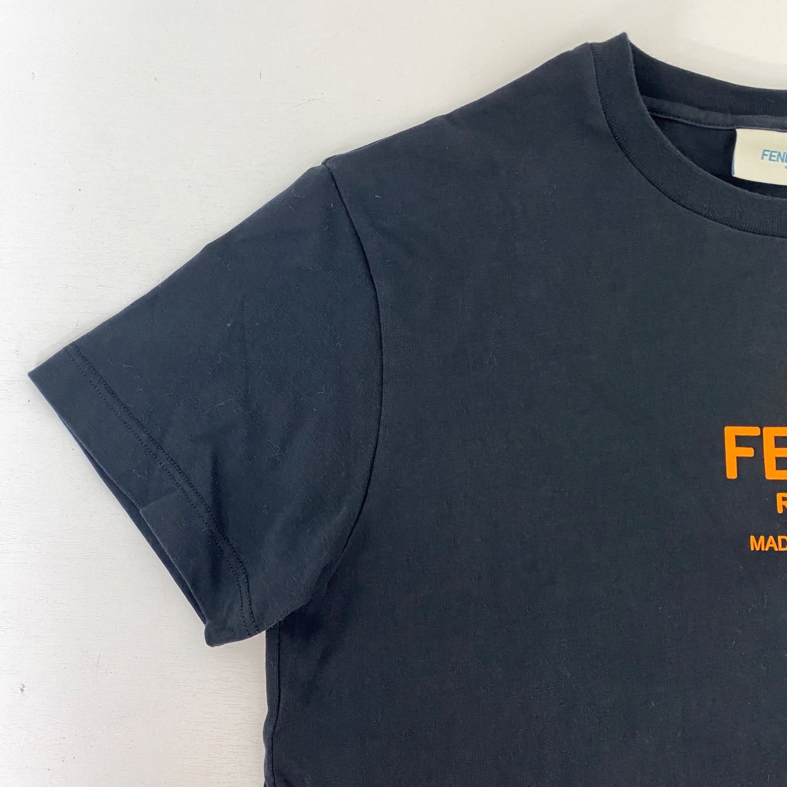 ✨美品✨FENDI フェンディ キッズ Tシャツ 半袖 ブラック サイズ12A