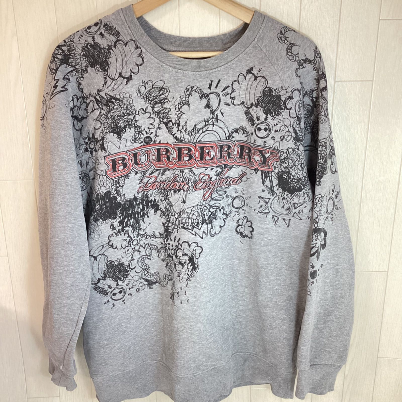 バーバリー ロンドン BURBERRY LONDON クルーネック スウェット