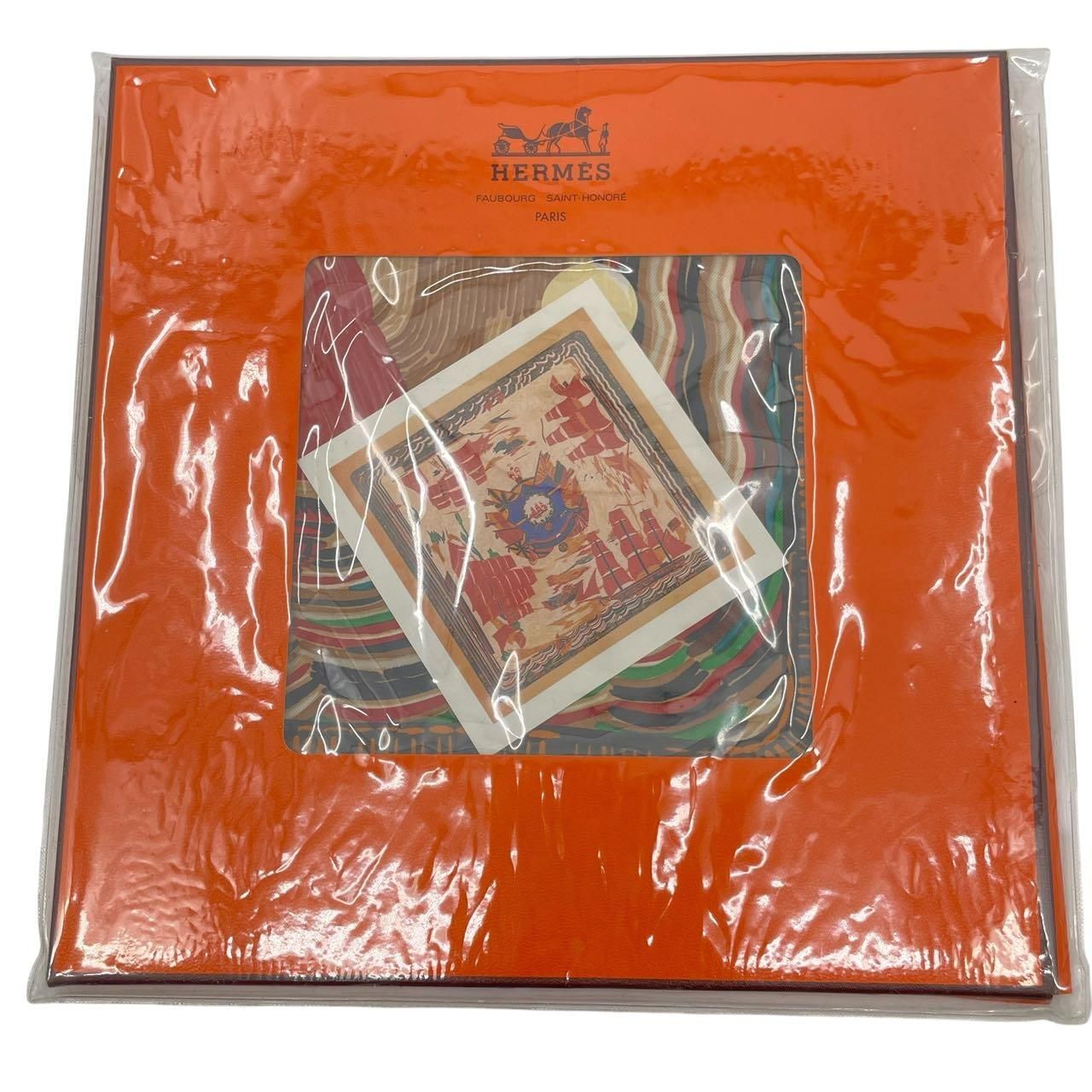 未使用品 HERMES エルメス スカーフ カレ90 未開封 シルク100％ HENRY 