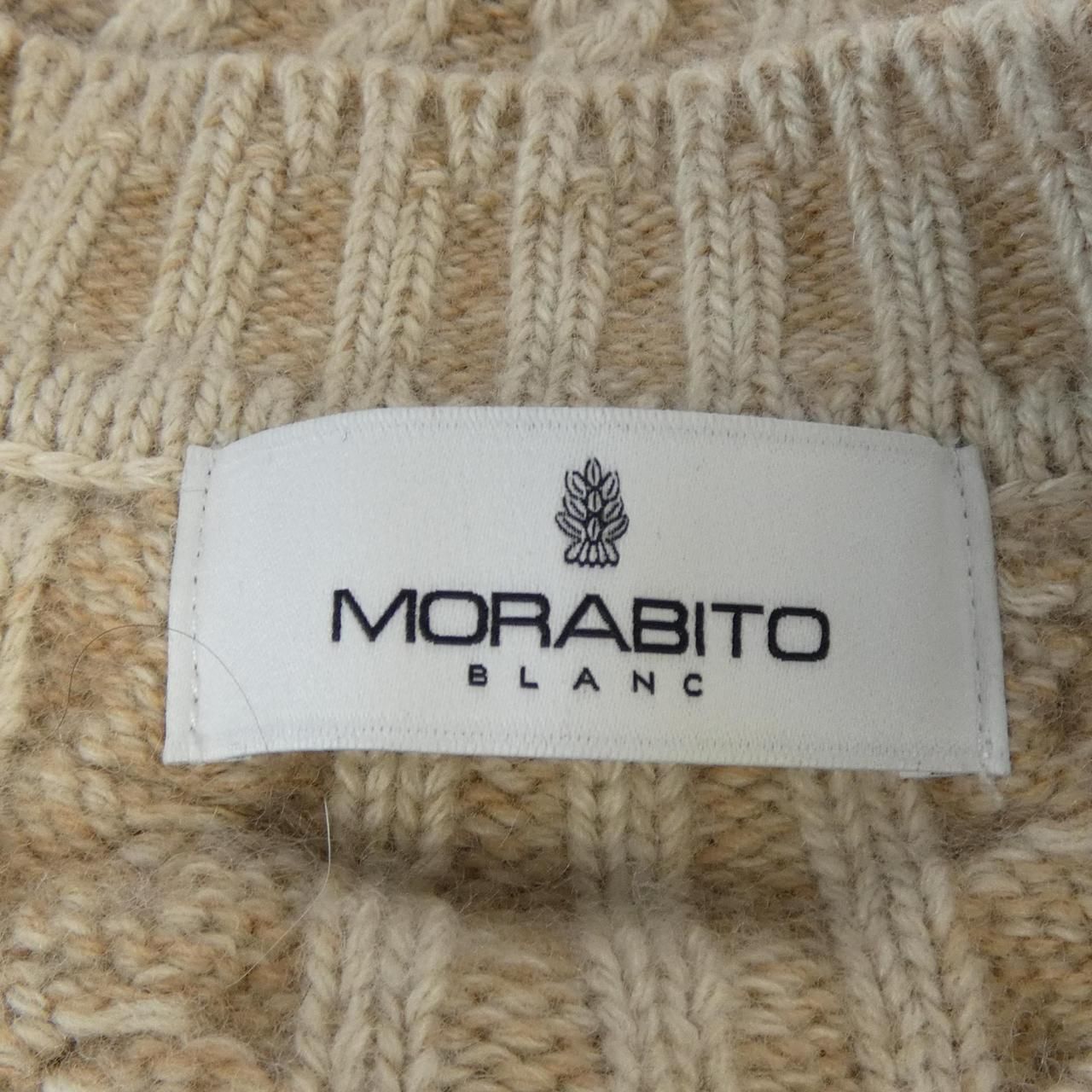 MORABITO BLANC モラビトブラン　ウール100% ロゴ セーター MORABITO BLANC〉おすすめニット〜その②〜 | モラビト | 大丸京都店