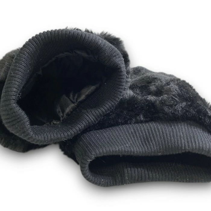 PEARLY GATES パーリーゲイツ ゴルフ 防寒 ふわふわファー レオパード