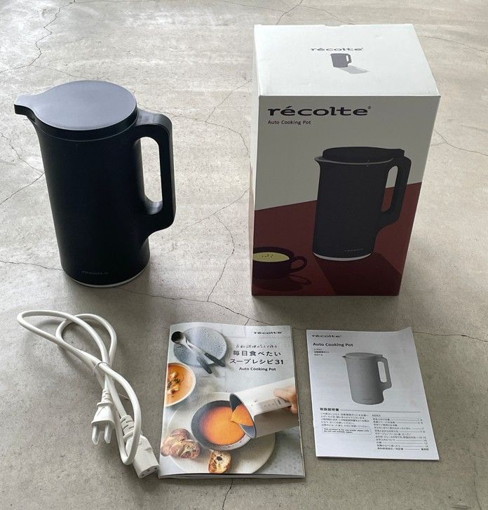 美品】récolte（レコルト）Auto Cooking Pot（オートクッキングポット