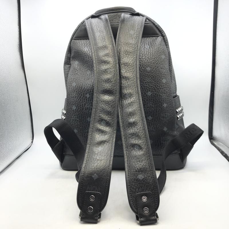 中古】MCM Stark サイドスタッズ バックパック ヴィセトス サイズM