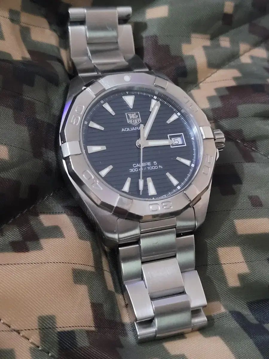  タグ ホイヤー アクアレーサー キャリバー5 フォーマル対応 自動巻き時計 腕時計(アナログ)