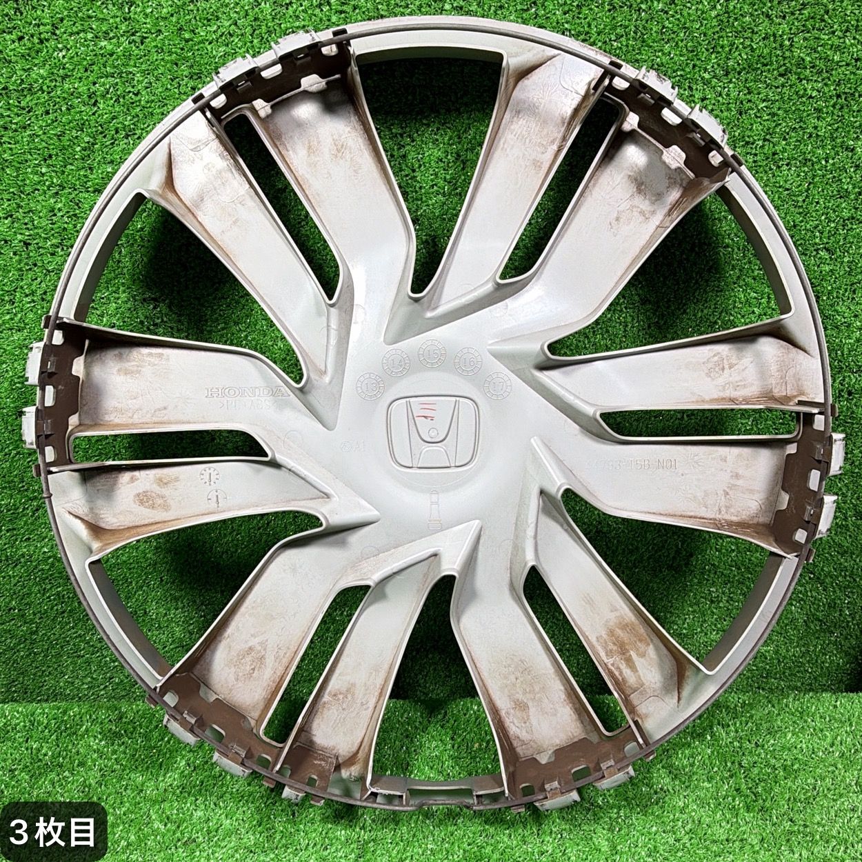 純正】ホンダ フィット GK系 15インチ ホイールキャップ 4枚セット 